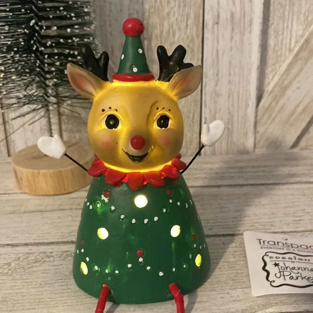 Johanna Parker Reindeer Shelf Sitter
